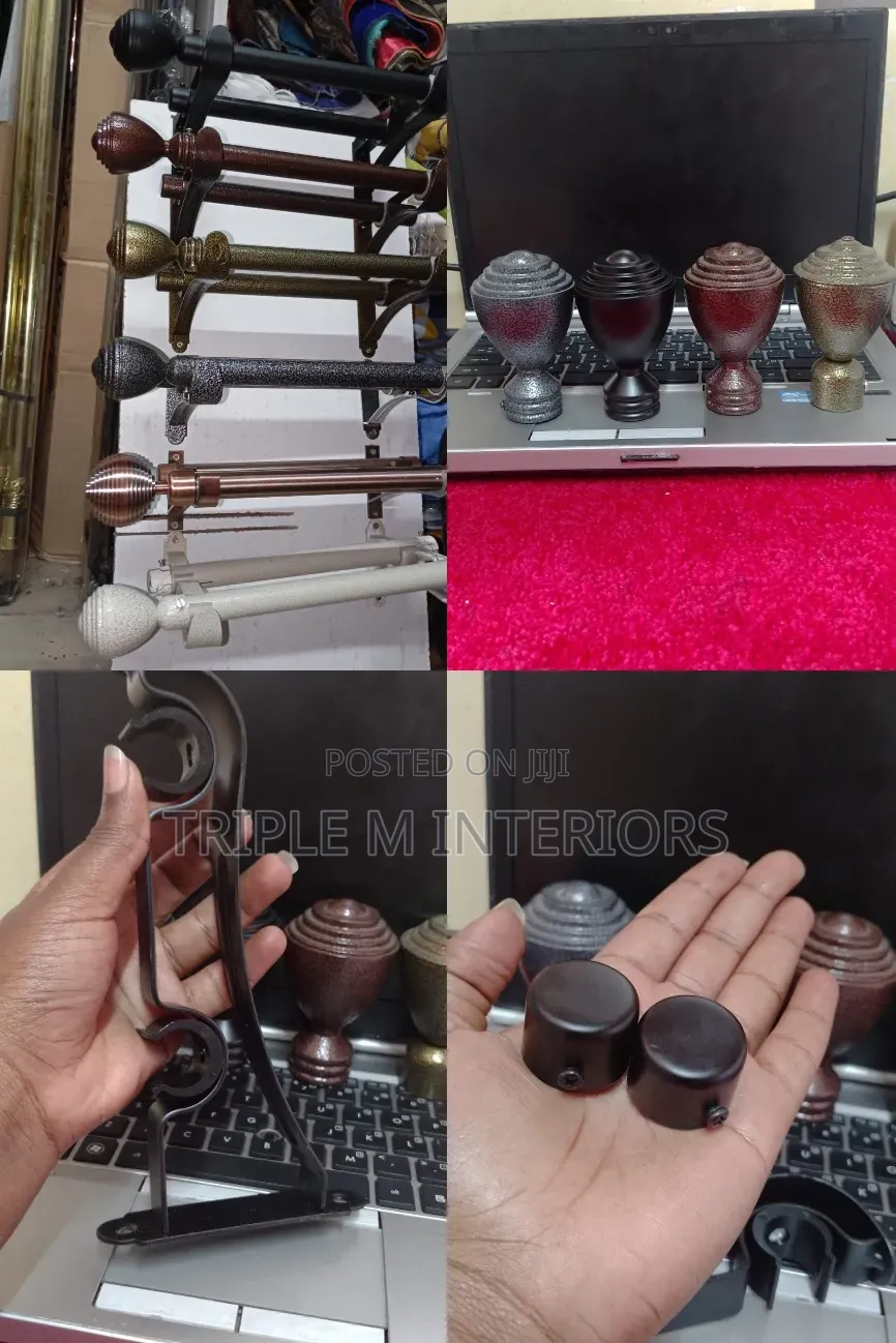 Heavy-Duty Support: Mild Steel Powder-Coated Rods for Weighted Drapes