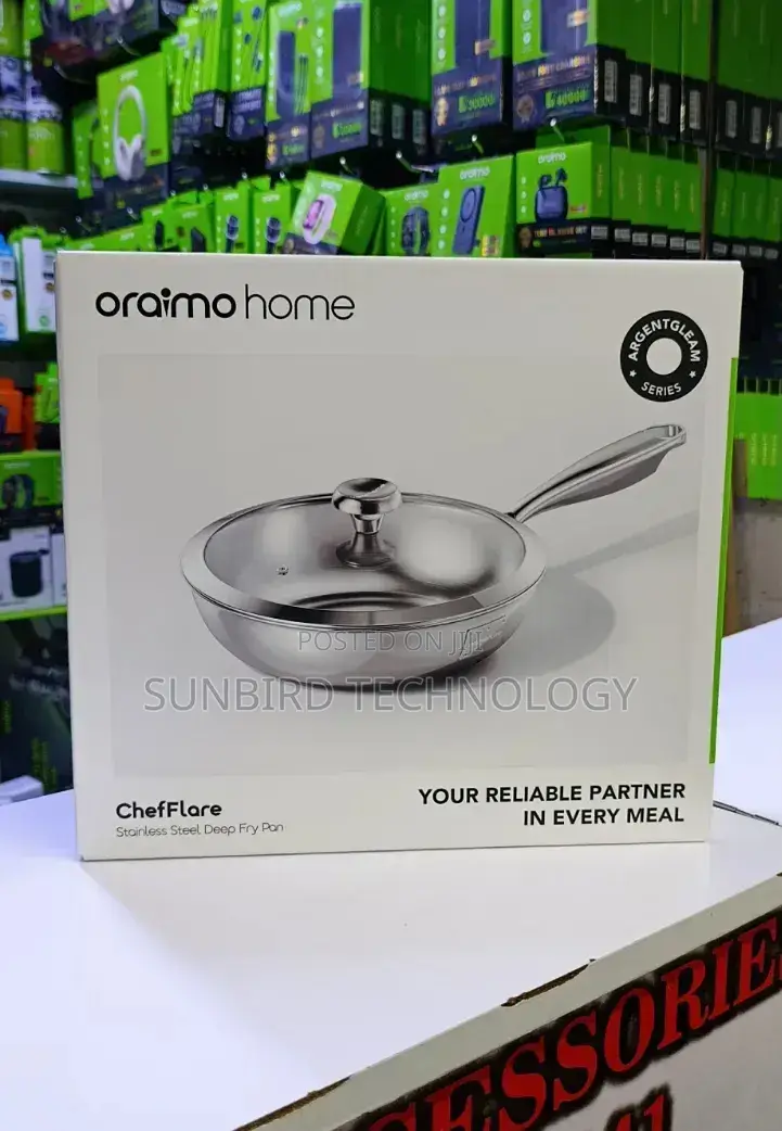 Oraimo Chefflare Stainless Steel Deep Fry Pan