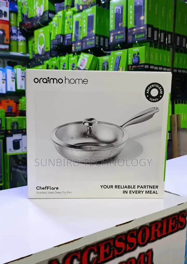 Oraimo Chefflare Stainless Steel Deep Fry Pan