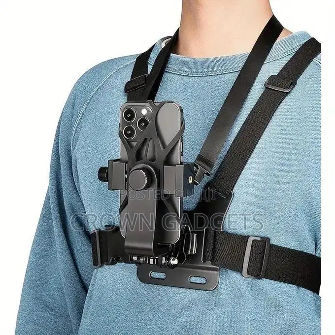 Universal Chest Strap Phone Holder for Pov Video Recording