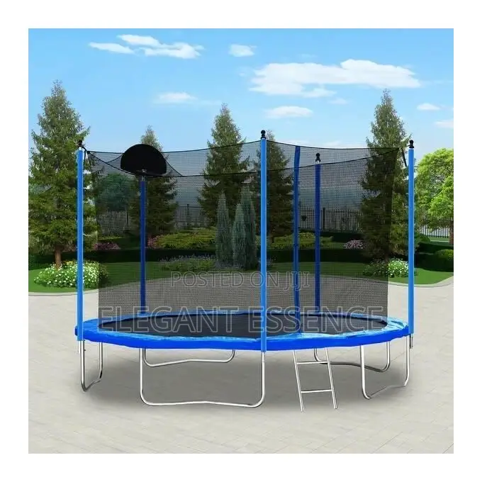 10ft Trampoline With Safety Enclosure Net