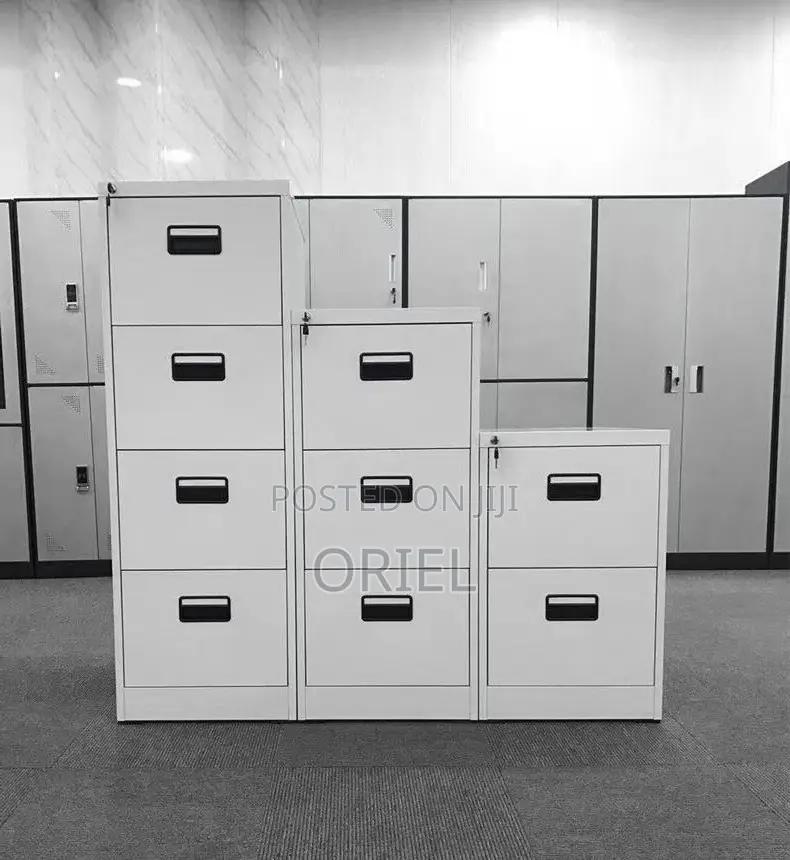Office Cabinet : Steel 4-Drawer Office Cabinet