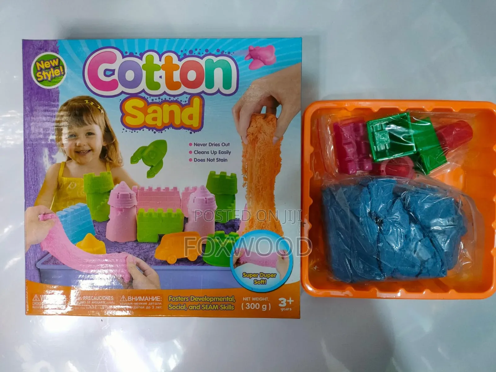 Cotton Sand Kinetic Sand