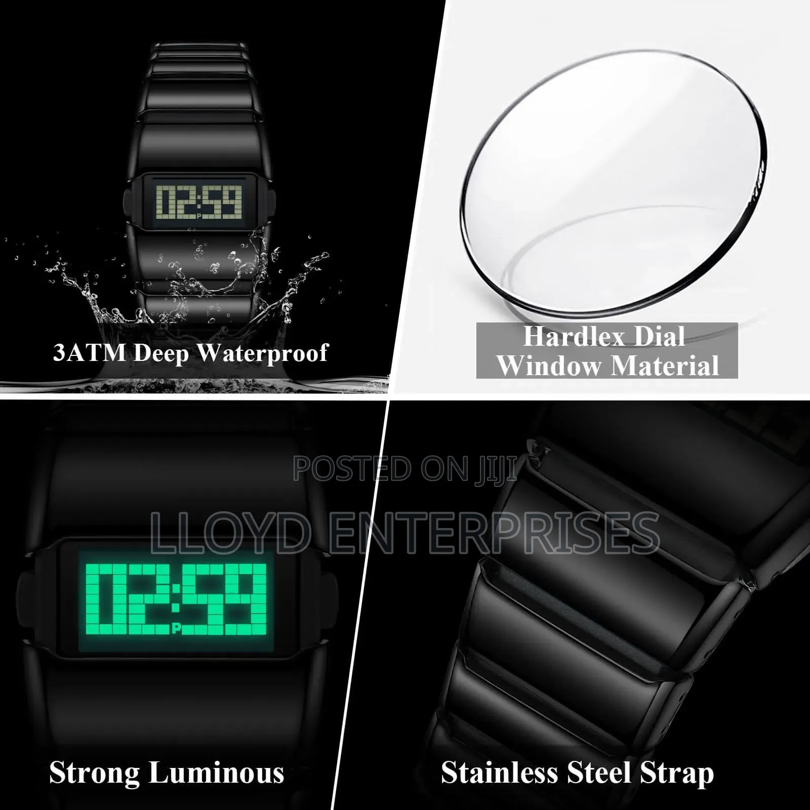 New Poedagar Digital Watch E126