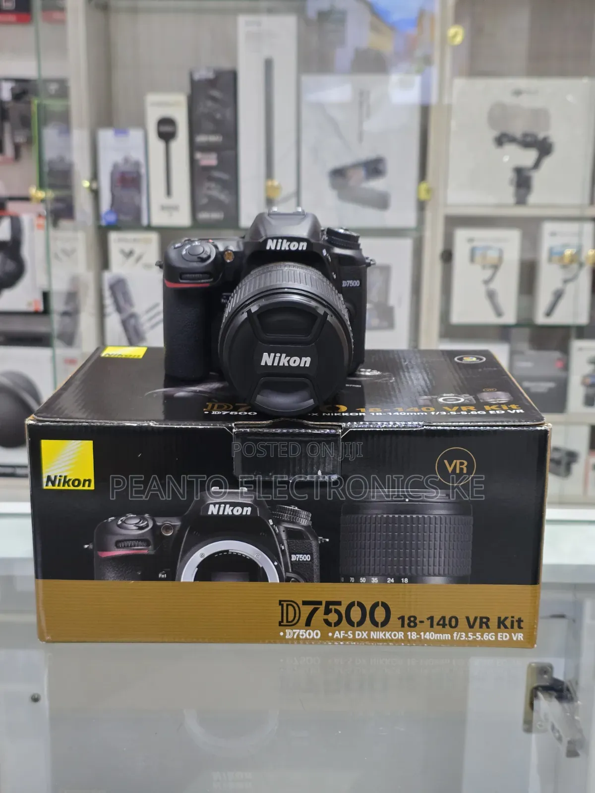 Nikon D7500 DSLR Camera With 18-140mm Lens