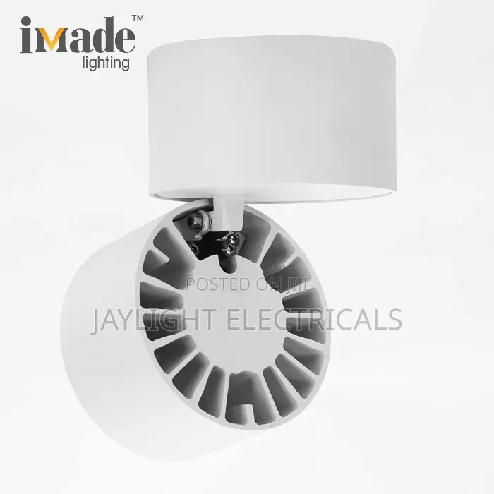 9w Cob Round Aluminum Ceiling Light Anti-Glare