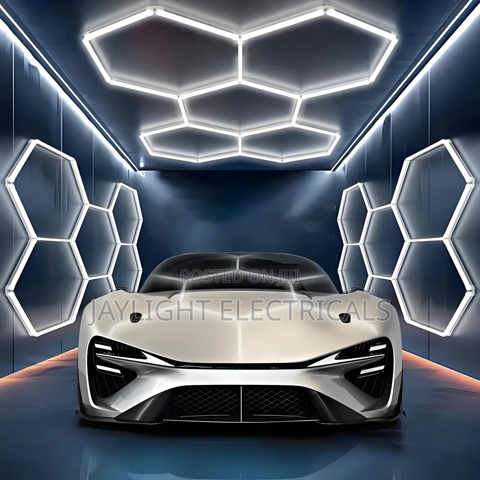 Ceiling Light Hexagon Shop Garage Light
