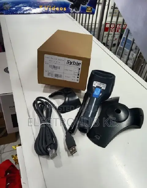 Syble Xb-2055 Wired Barcode Scanner for Retail Shops