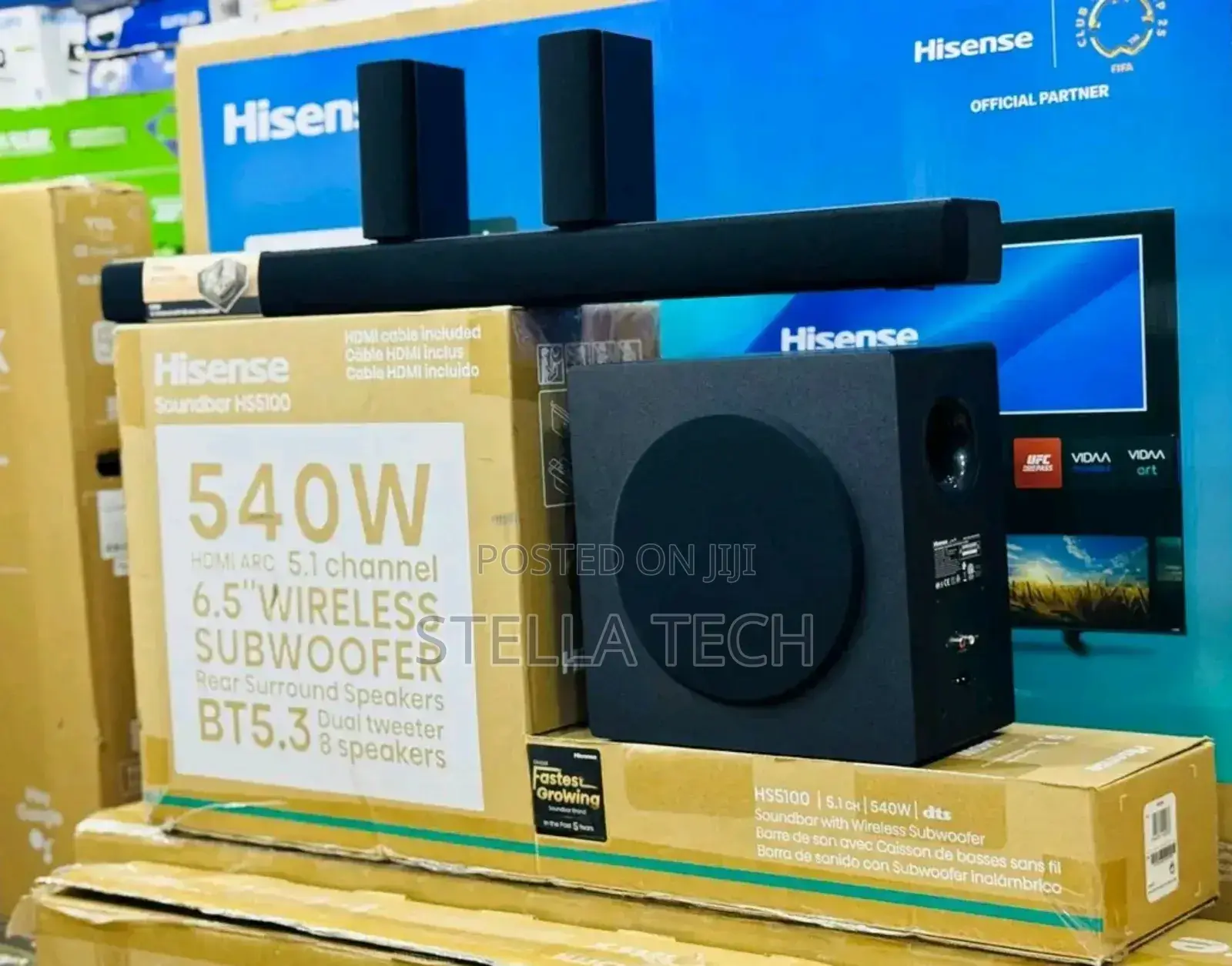 Hisense 540 Watts Hs5100 Soundbar