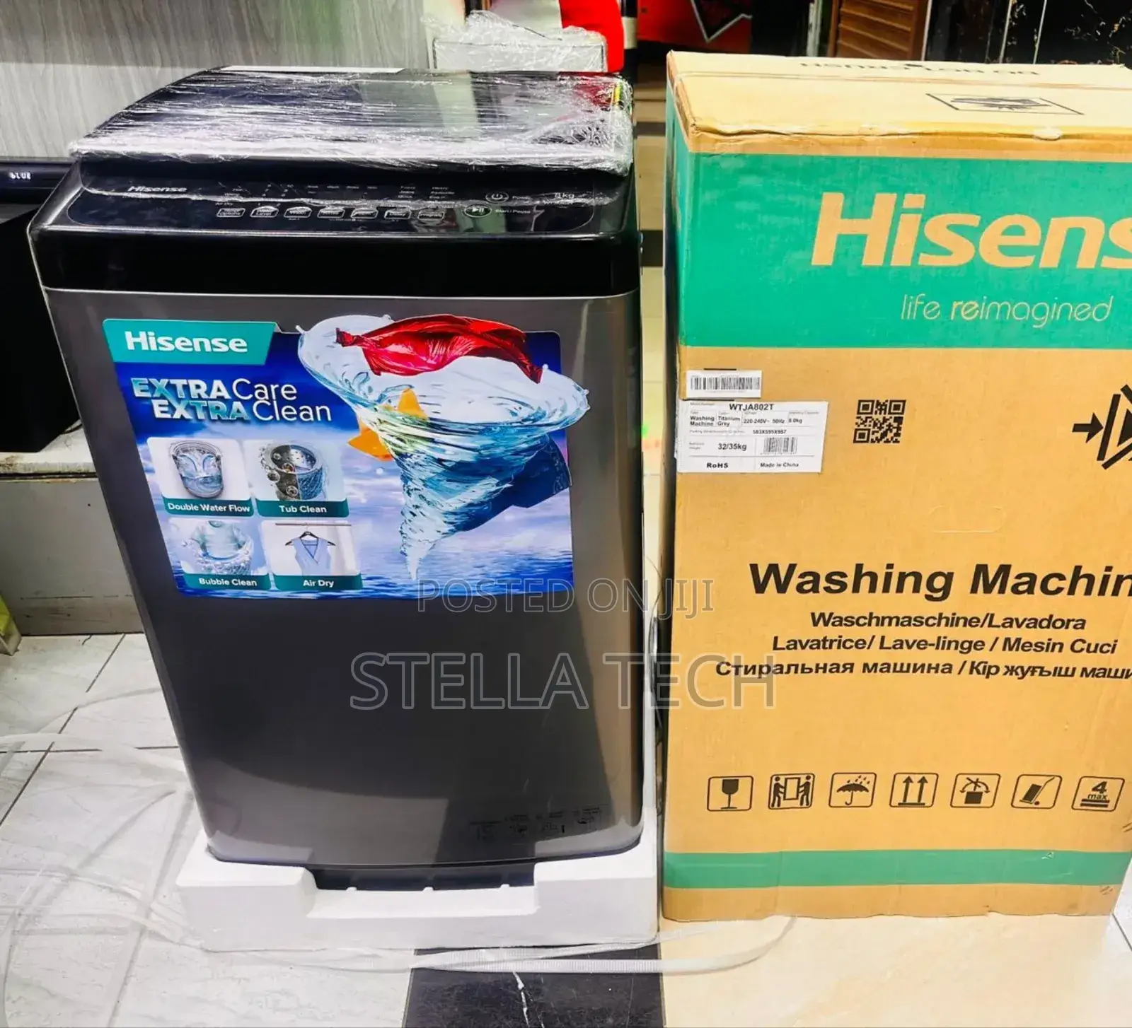 9kg Hisence Full Automatic Washing Machine