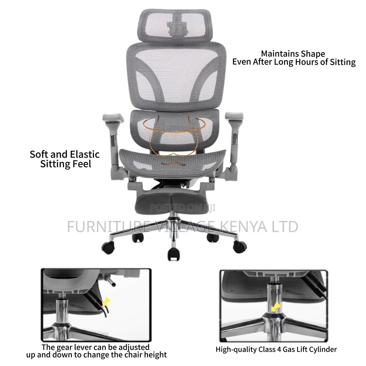 White Executive Office Chair.
