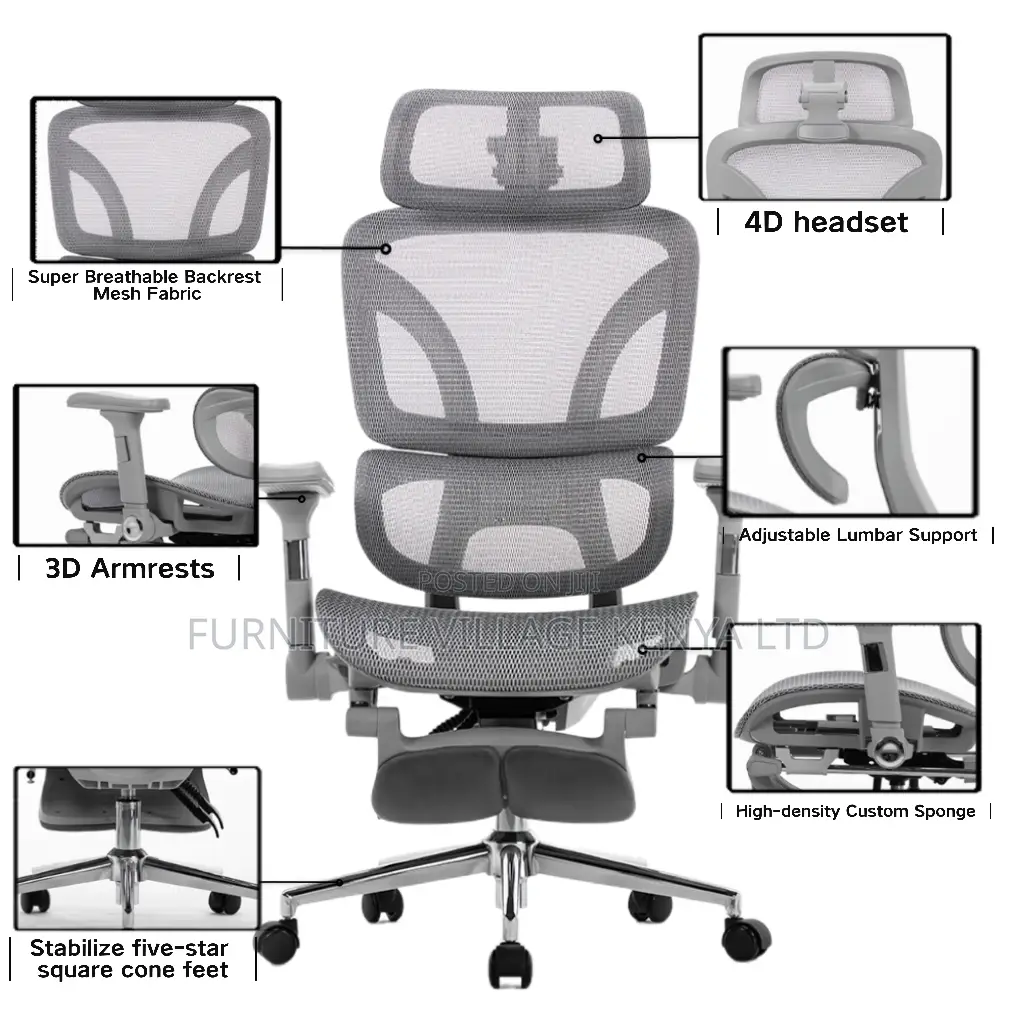 White Executive Office Chair.