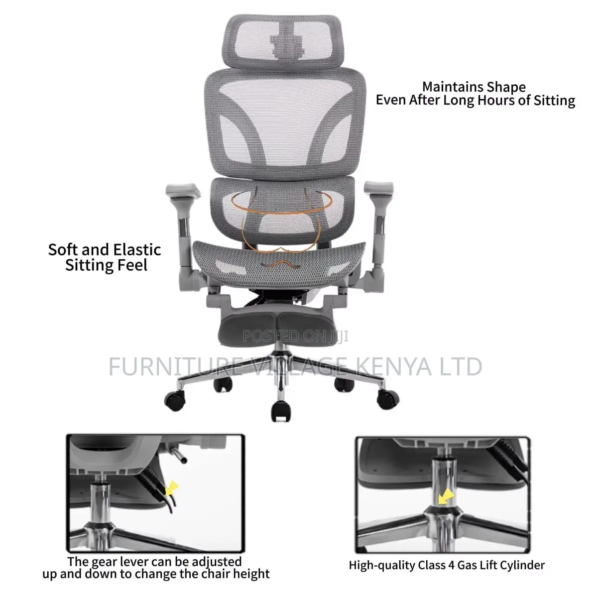 White Executive Office Chair.