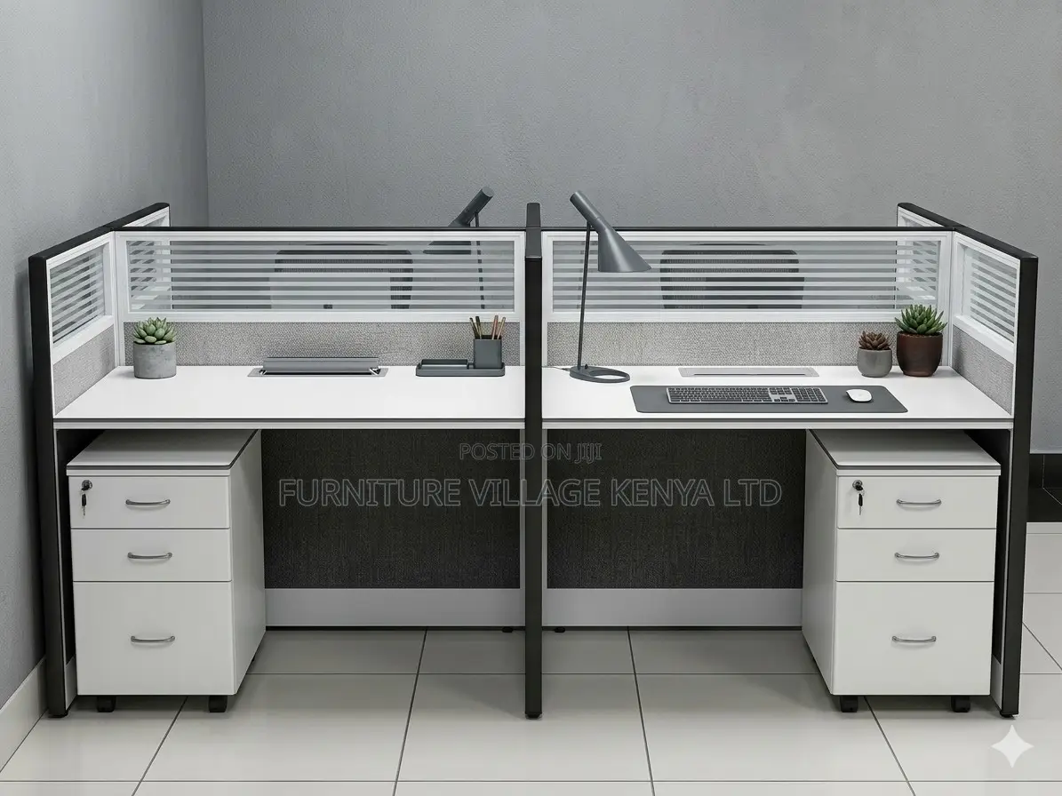 4 Person Workstation Desk