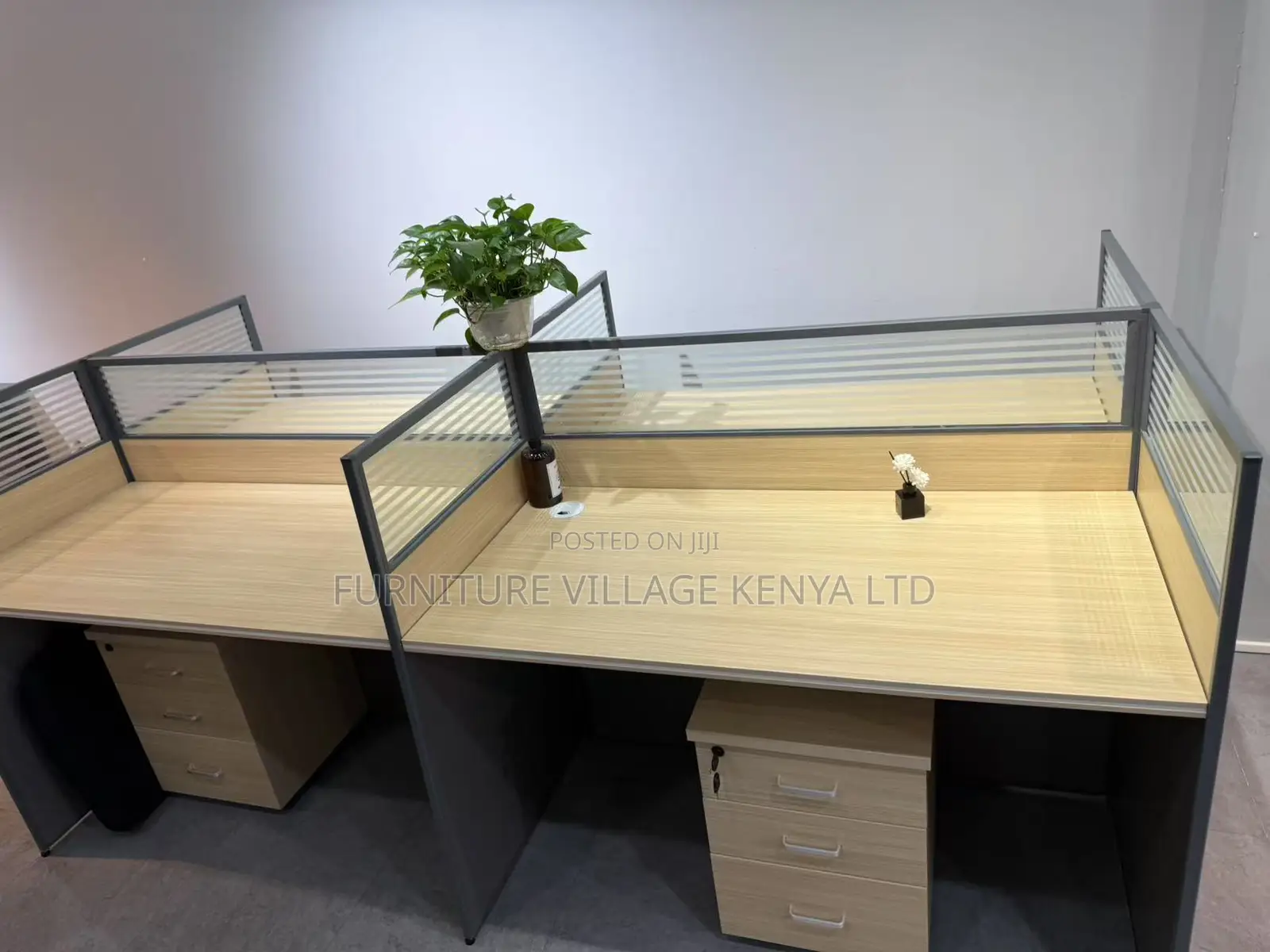 4 Person Workstation Desk