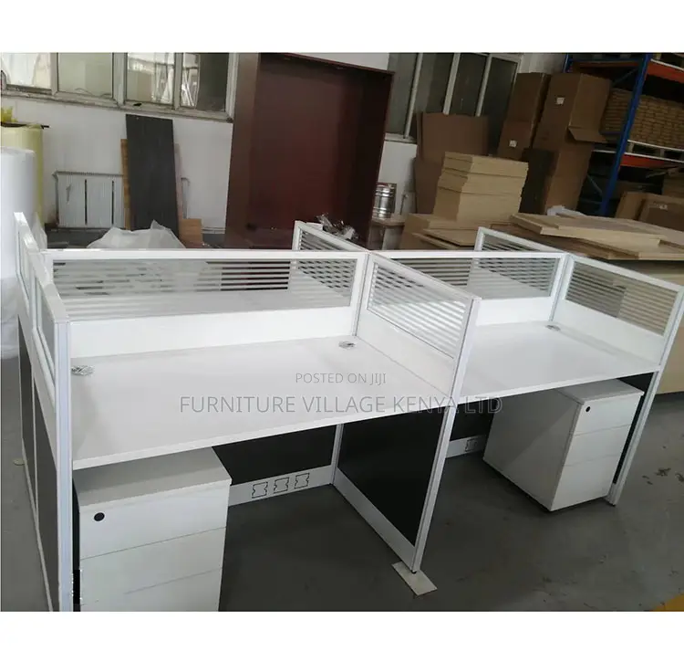 4 Person Workstation Desk