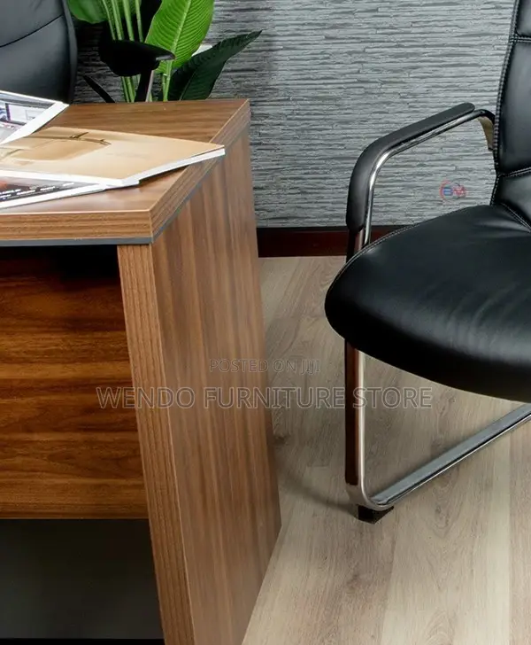 Office Chairs; Leather Office Seats With Mid Backrest
