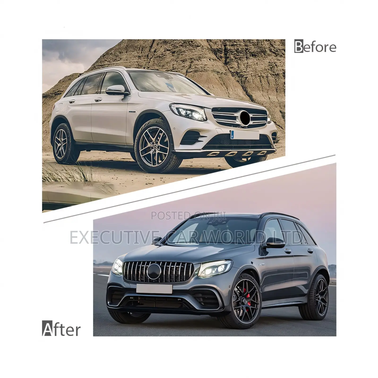 Mercedes Glc To Glc63 Amg Body Kit