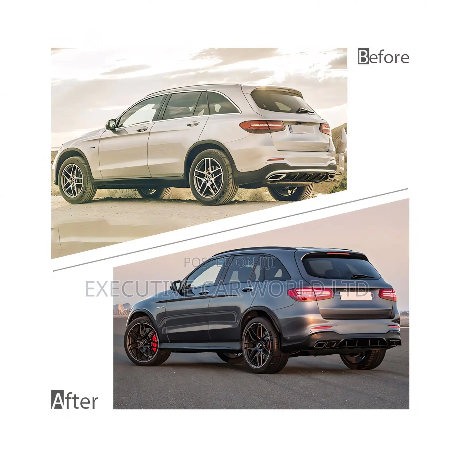 Mercedes Glc To Glc63 Amg Body Kit