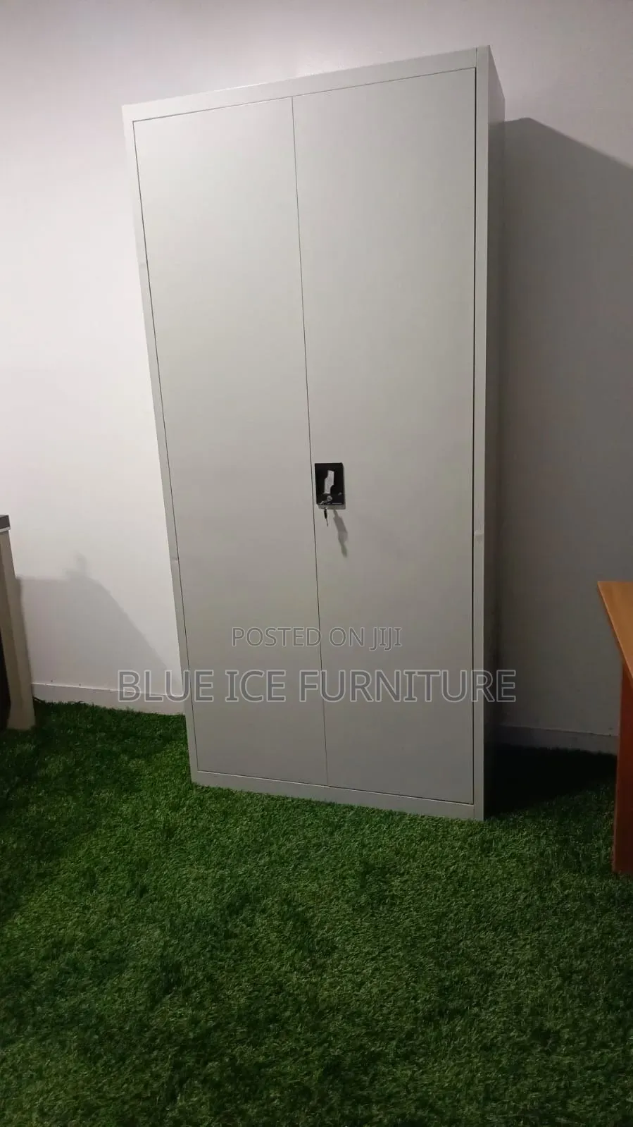 2 Door Bookshelf Cabinet