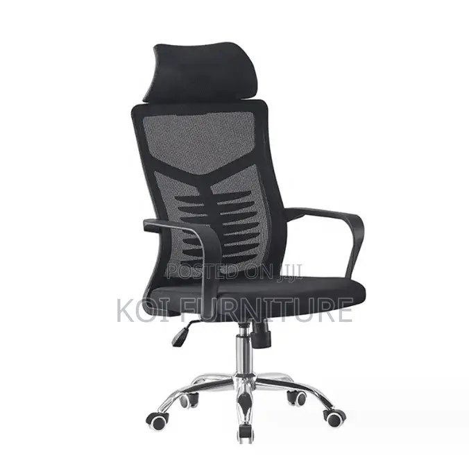 Office Chairs; High Backrest Office Chairs With Ergonomic Support