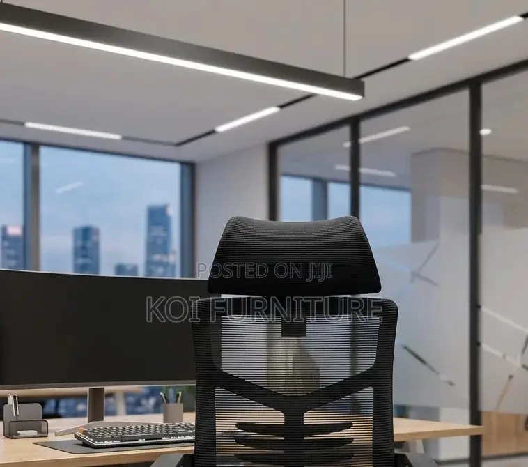 Office Chairs; High Backrest Office Chairs With Ergonomic Support