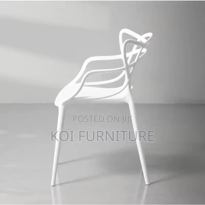 Dining Chairs; Heavy Plastic Dining and Outdoor Chairs