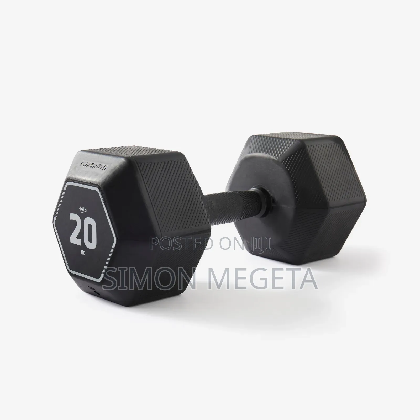 Single Handed 20kgs Hex Dumbbell
