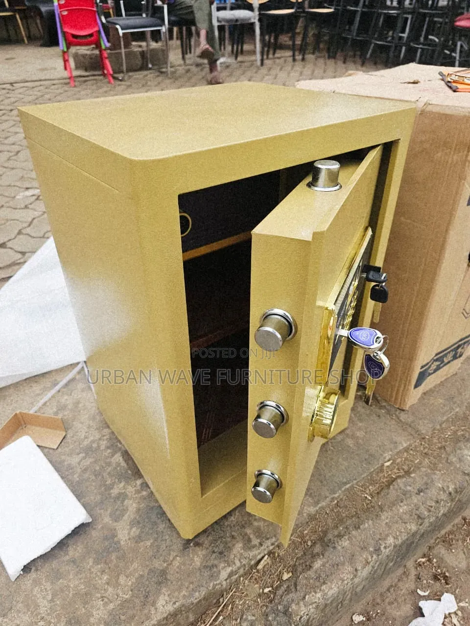 Double Key Safe Box