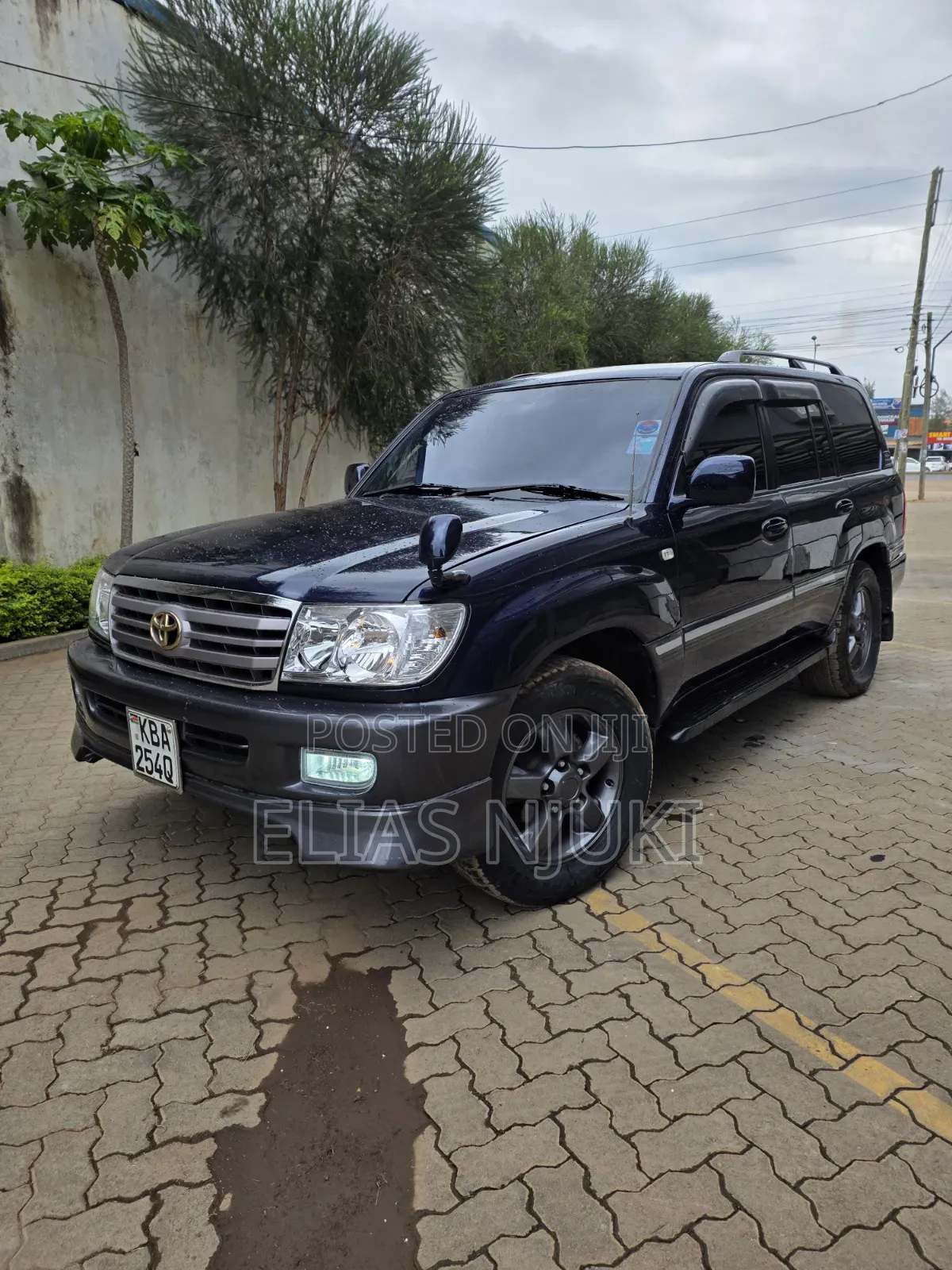 Toyota Land Cruiser HDJ 100 2001 Blue