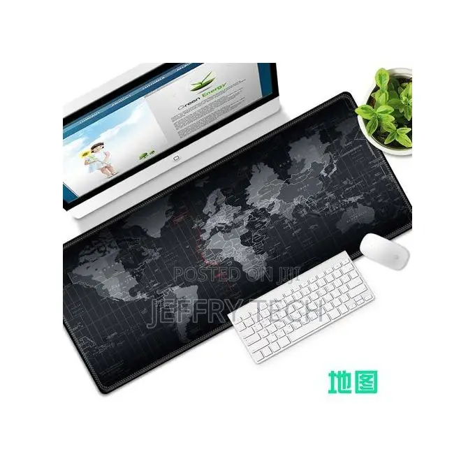Computer Keyboard Mouse Pad Office Keyboard Mouse Pad Mat Work Pattern