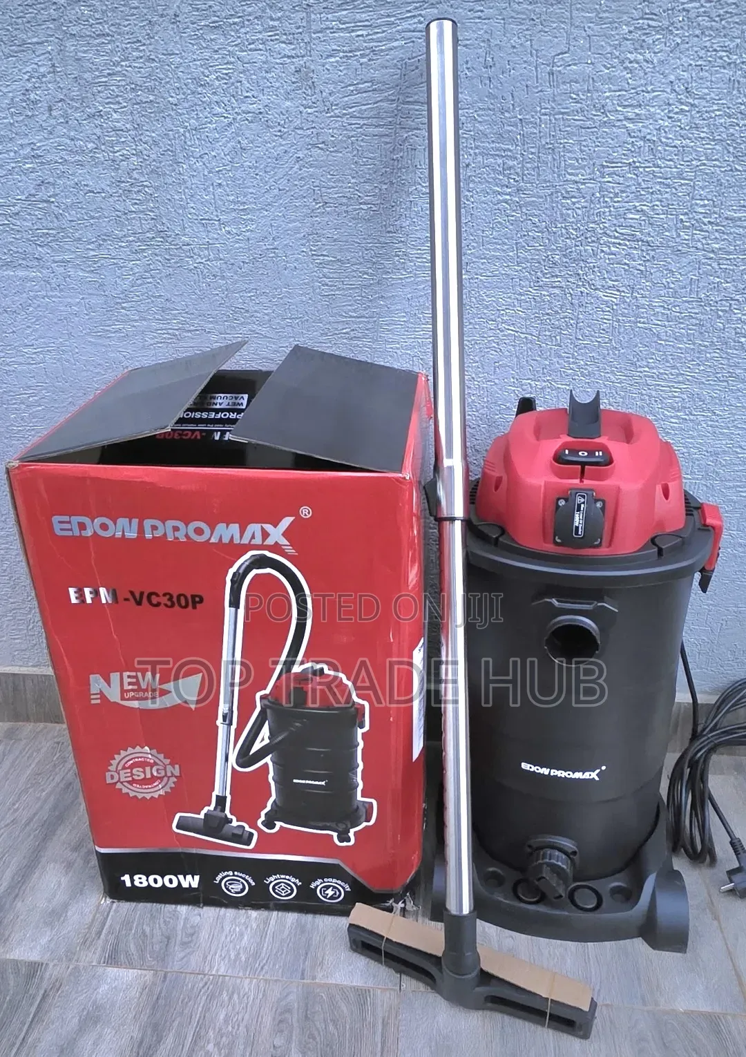 Edon Promax Wet and Dry Vacuum Cleaner 30l 1800w