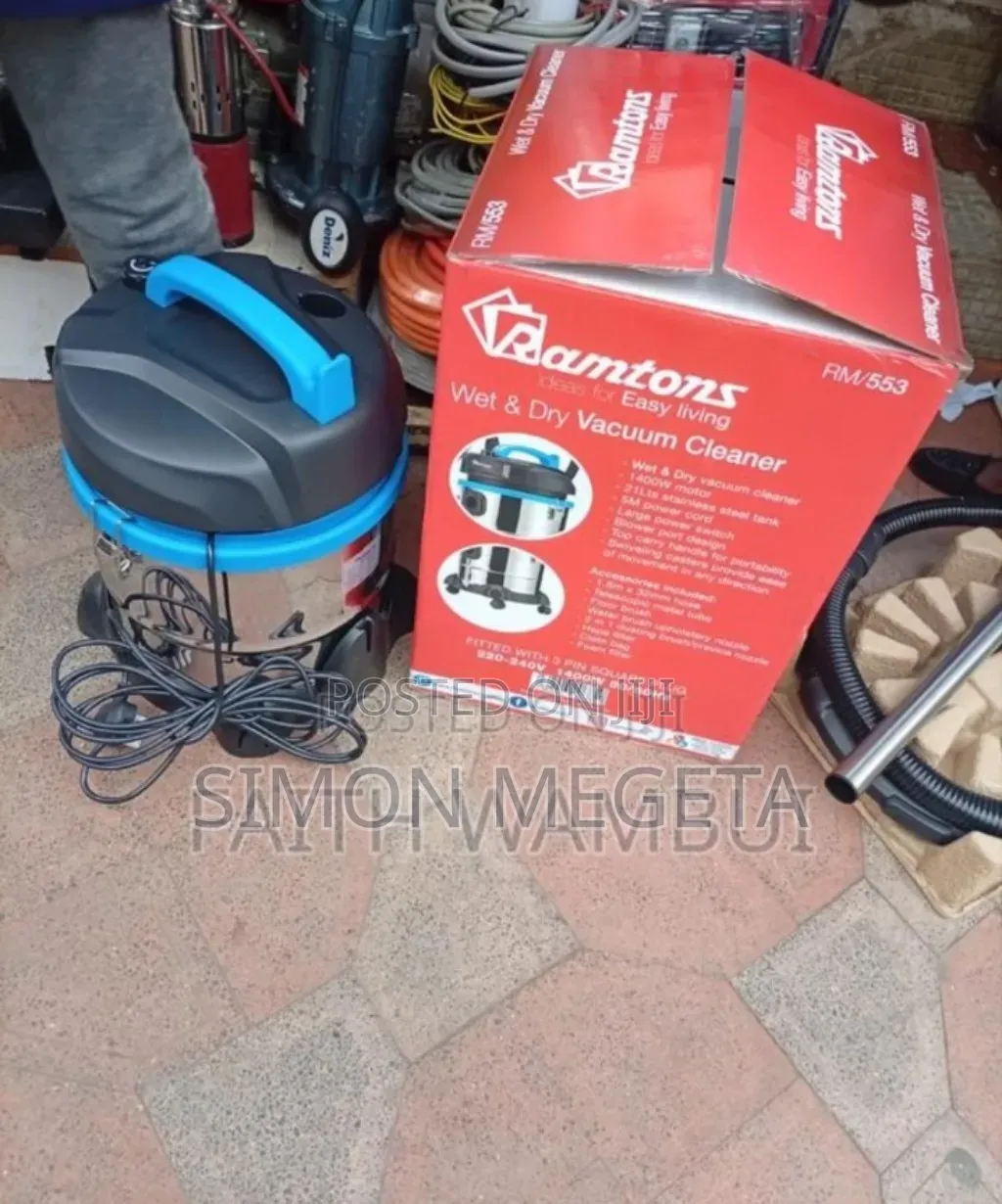 (On Rhamtom Vacuum Cleaner