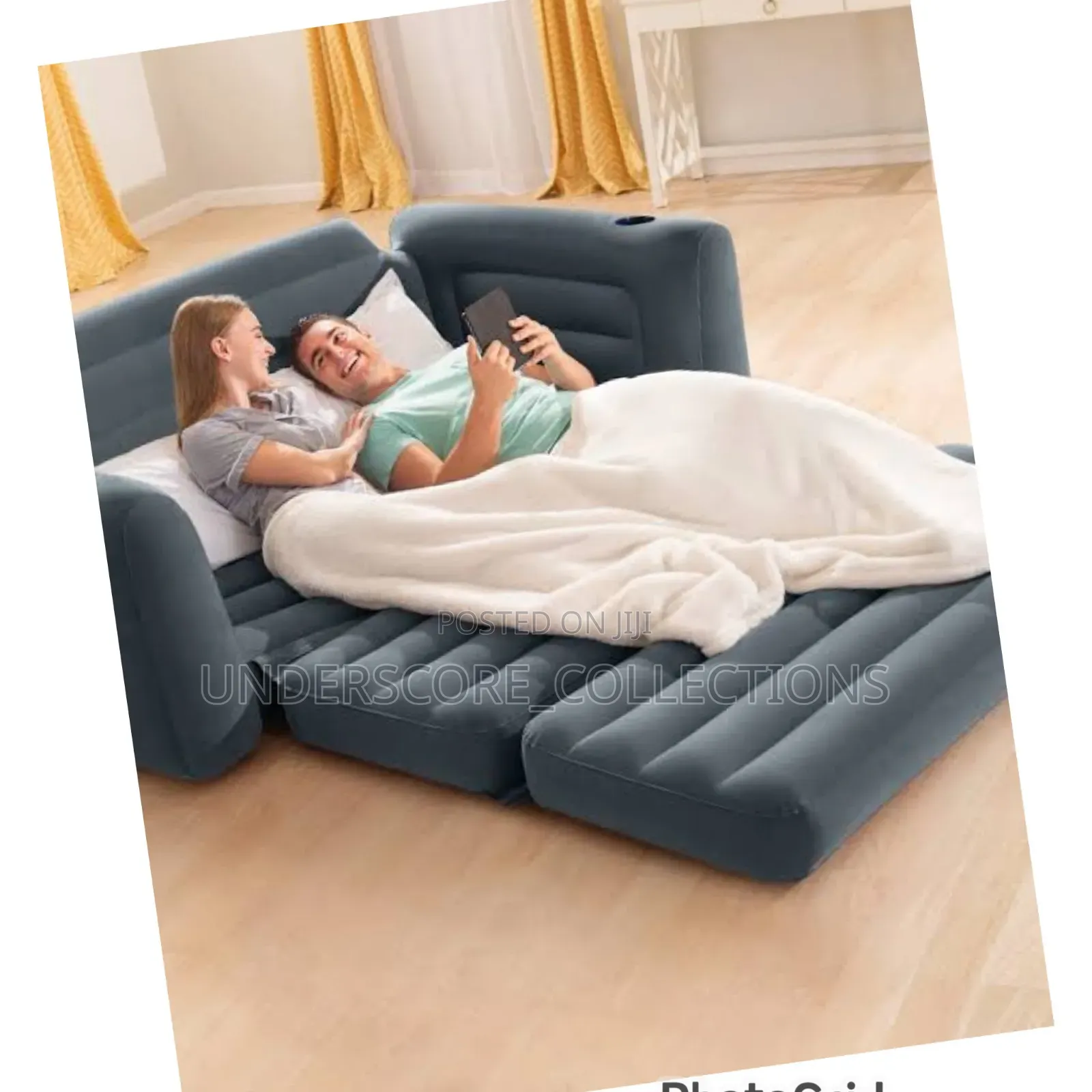 3 Seater Intex Inflatable Pull-out Sofa Plus Free Pump