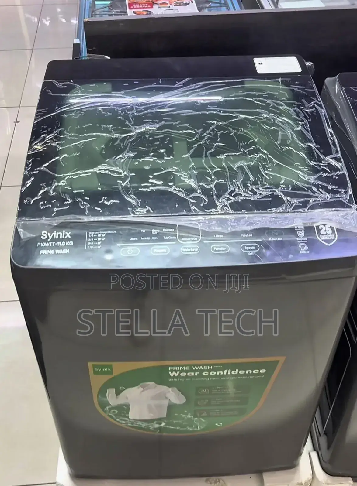 8 Kg Syinix Top Load Full Automatic Washing Machine