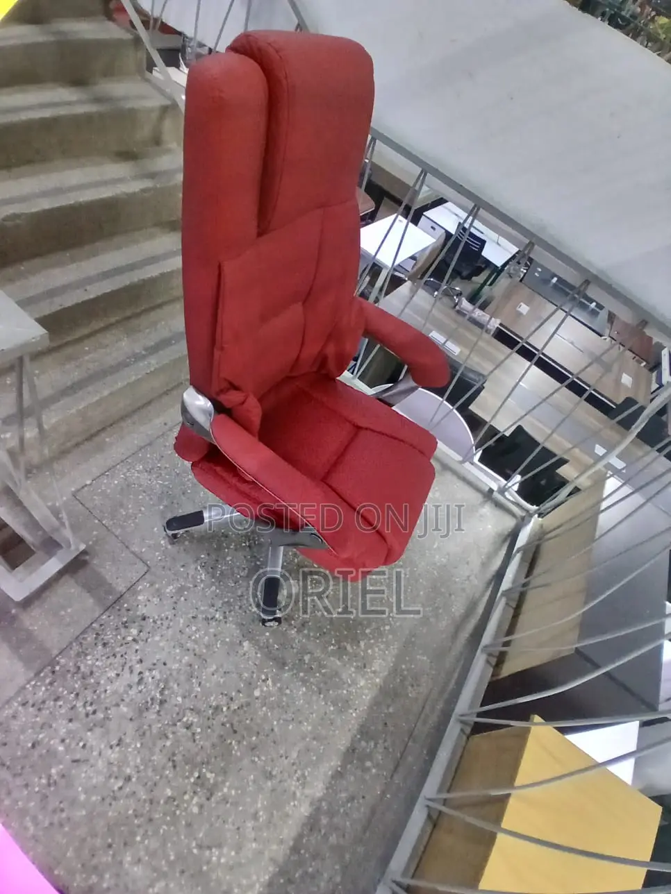 Faux Leather Office Chair