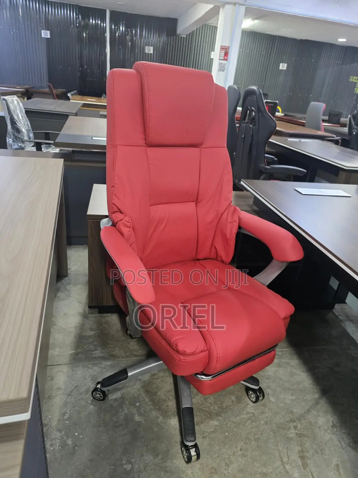 Faux Leather Office Chair