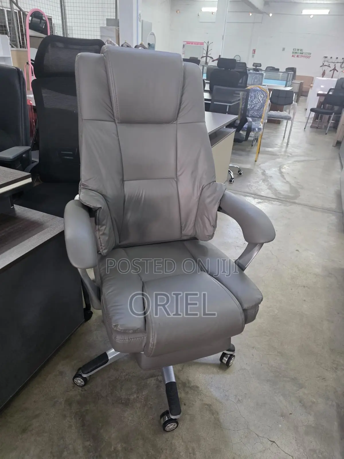 Faux Leather Office Chair