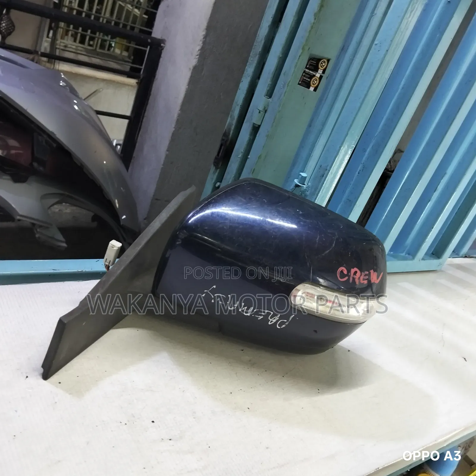 Mazda Premacy Model 2008 Power Side Mirror With Blinker, Ex Japan