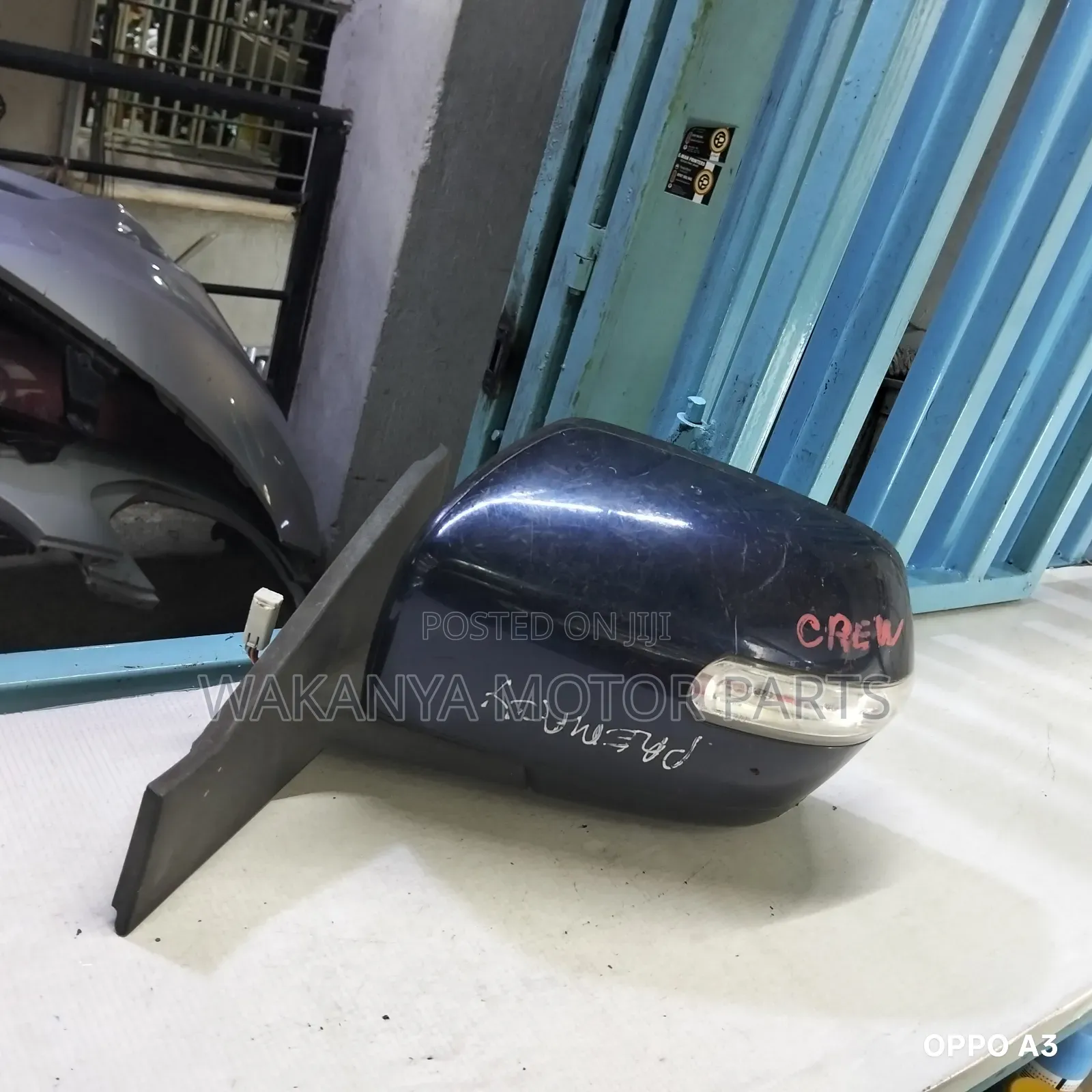 Mazda Premacy Model 2008 Power Side Mirror With Blinker, Ex Japan