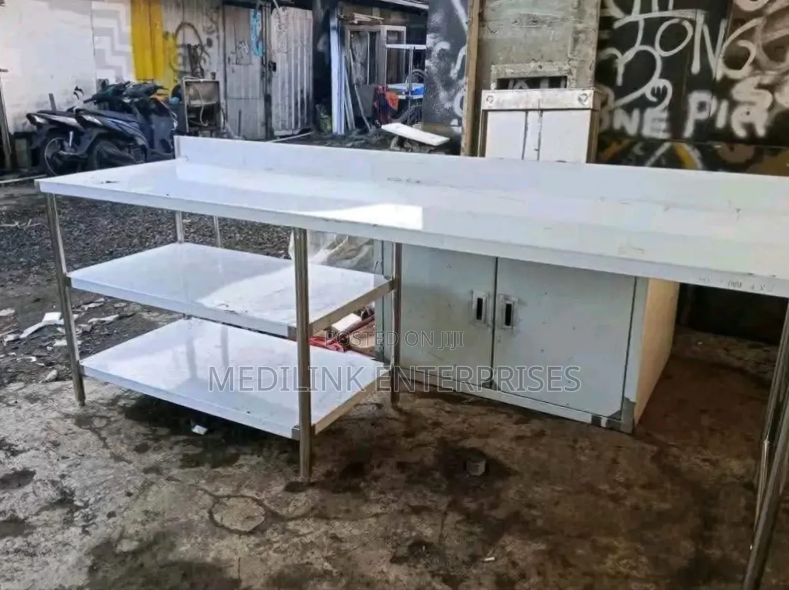 Ss 201 Stainless Steel Customized Working Tables