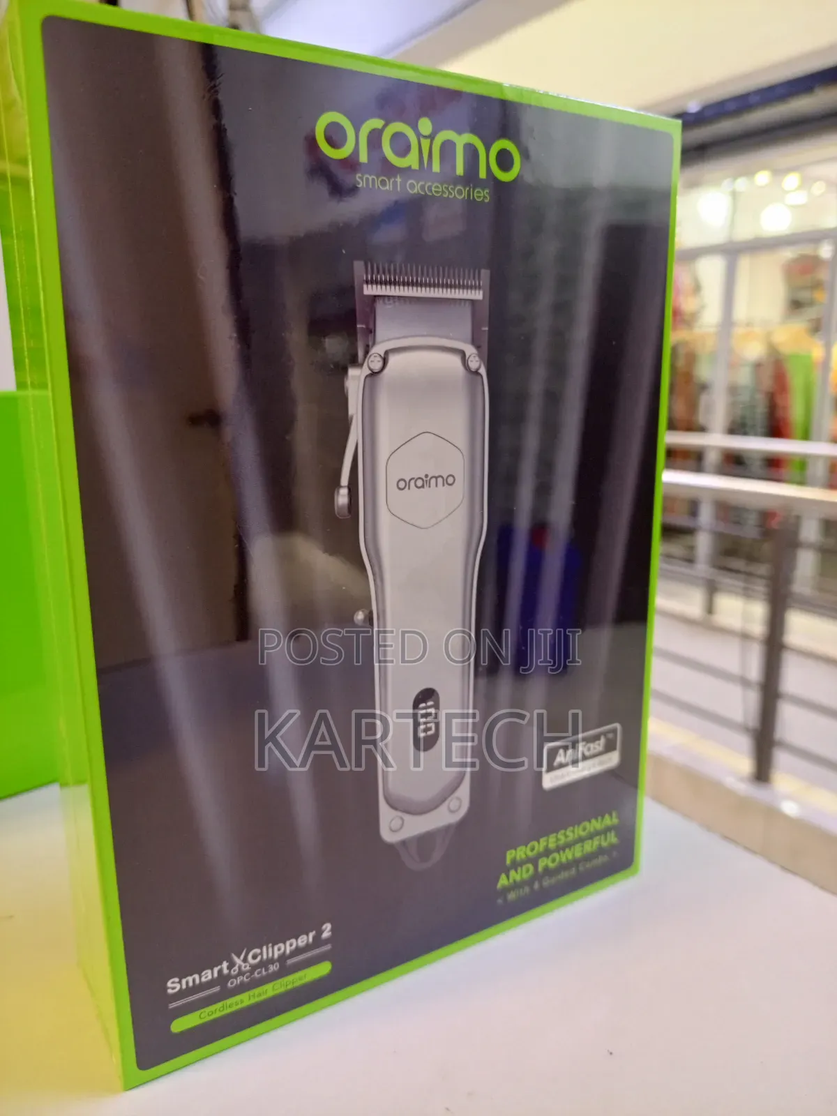 Oraimo Cordless Smart Clipper 2 Opc-Cl30 Silver Hair Clipper