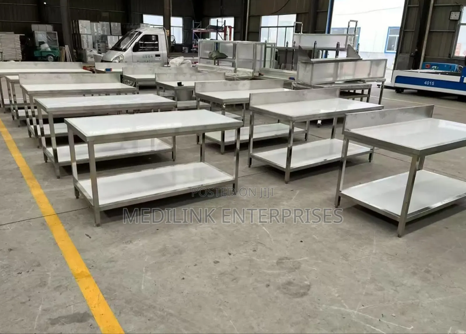 4*2 Customized Pt Stainless Steel Tables