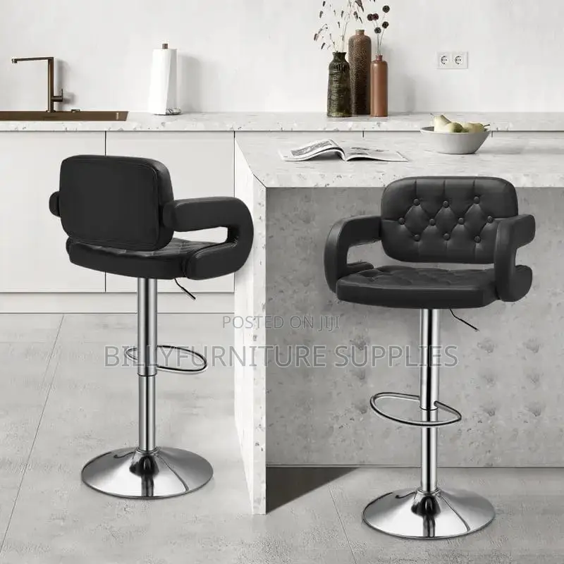 Swivel Bar Stool Nairobi – Adjustable Height Comfort