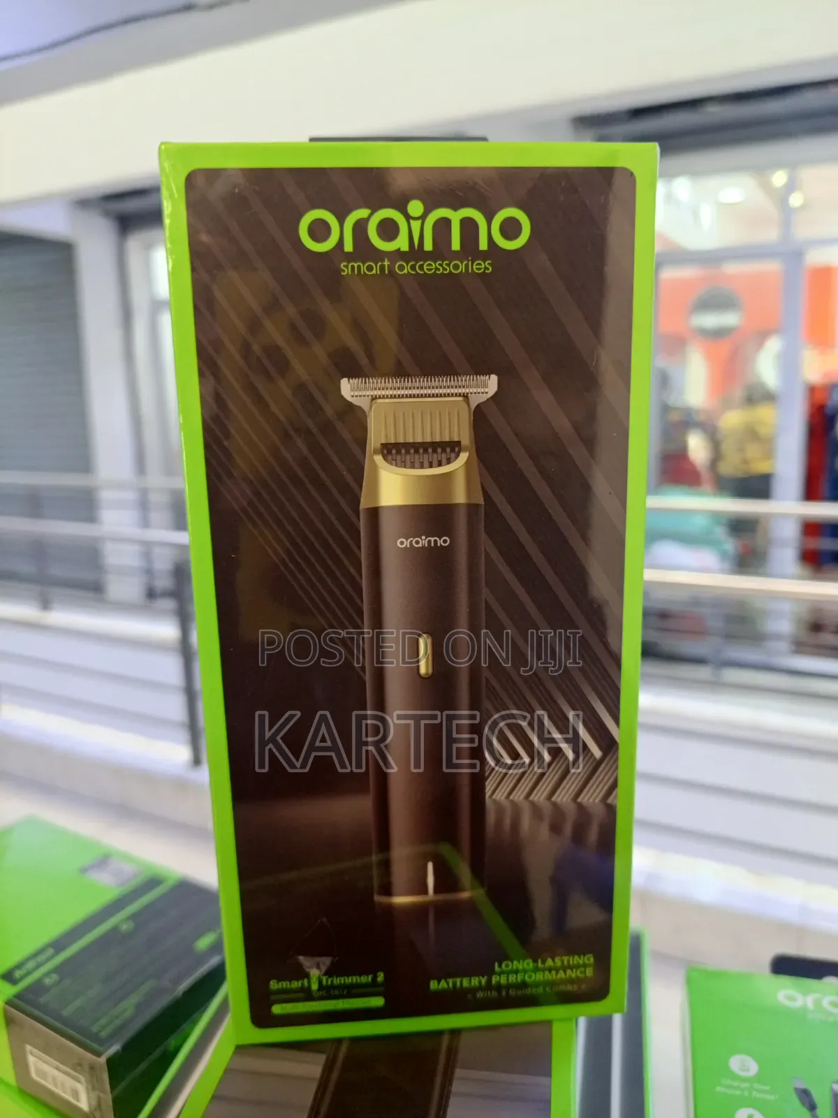 Oraimo Smarttrimmer 2 Cordless Hair Beard Trimmer With 3 Guided Comb