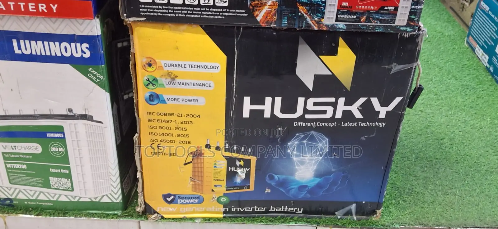 Husky 250ah 12v Tall Tubular Battery