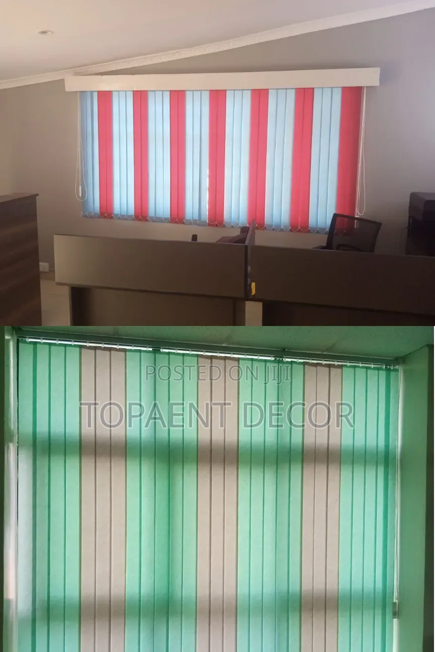 Proportional Blind Rationed Vertical Office Window Blinds
