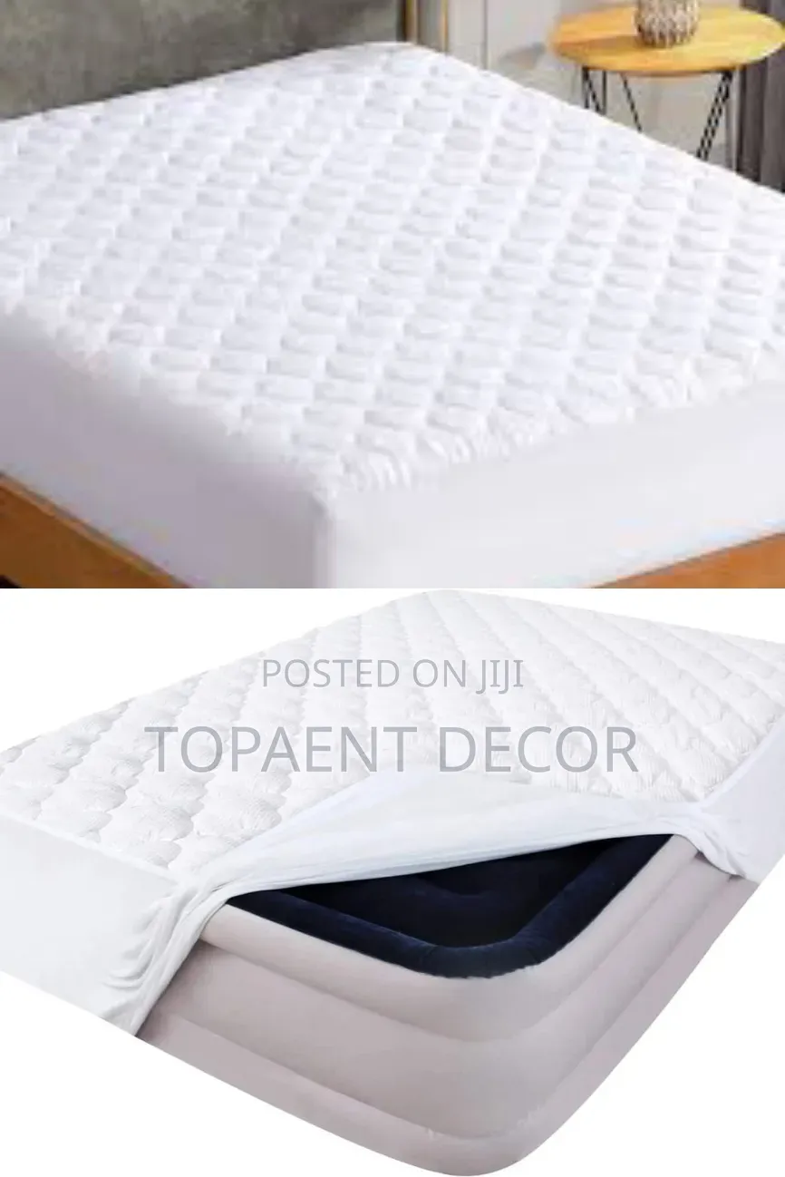 6 by 6 ,Pure White , Waterproof Mattress Protectors