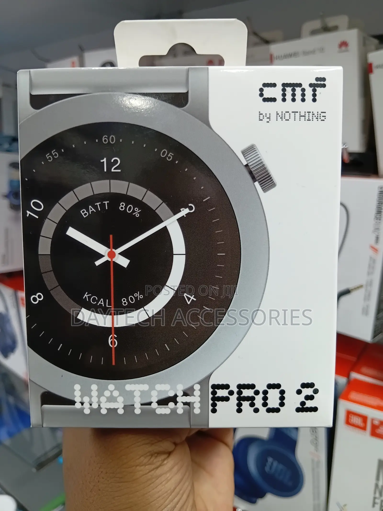 This Is a CMF by Nothing Watch Pro 2 Smartwatch in a Silver Finish.