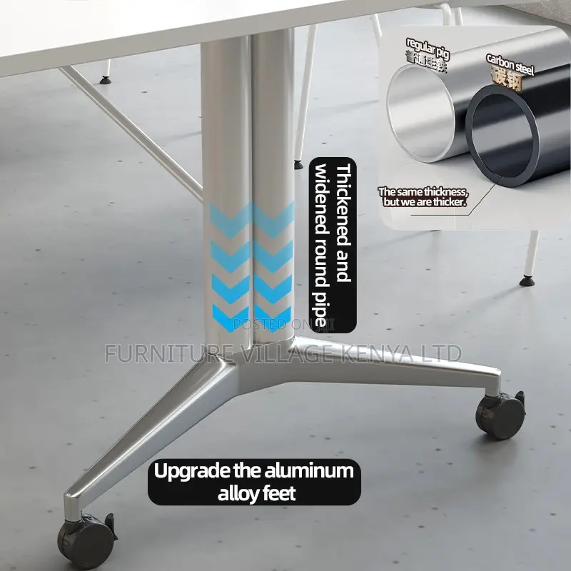 8-Seater Foldable Conference Table.